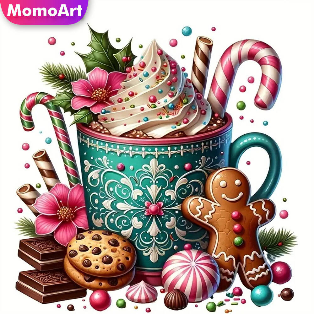 Embroidery Cream - Momoart Cup Diamond Embroidery Ice Cream