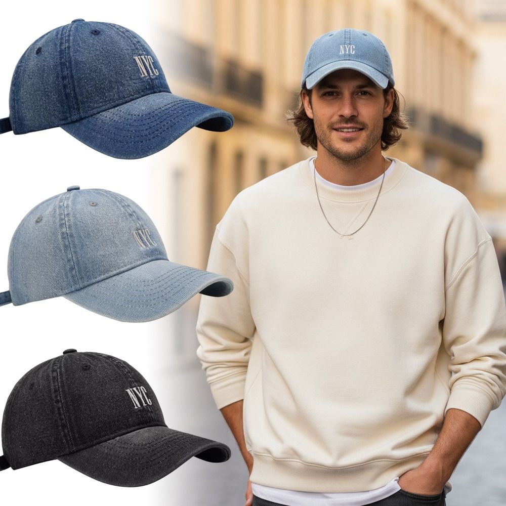Embroidery Nyc - Fashion Casual NYC Embroidery Baseball Caps