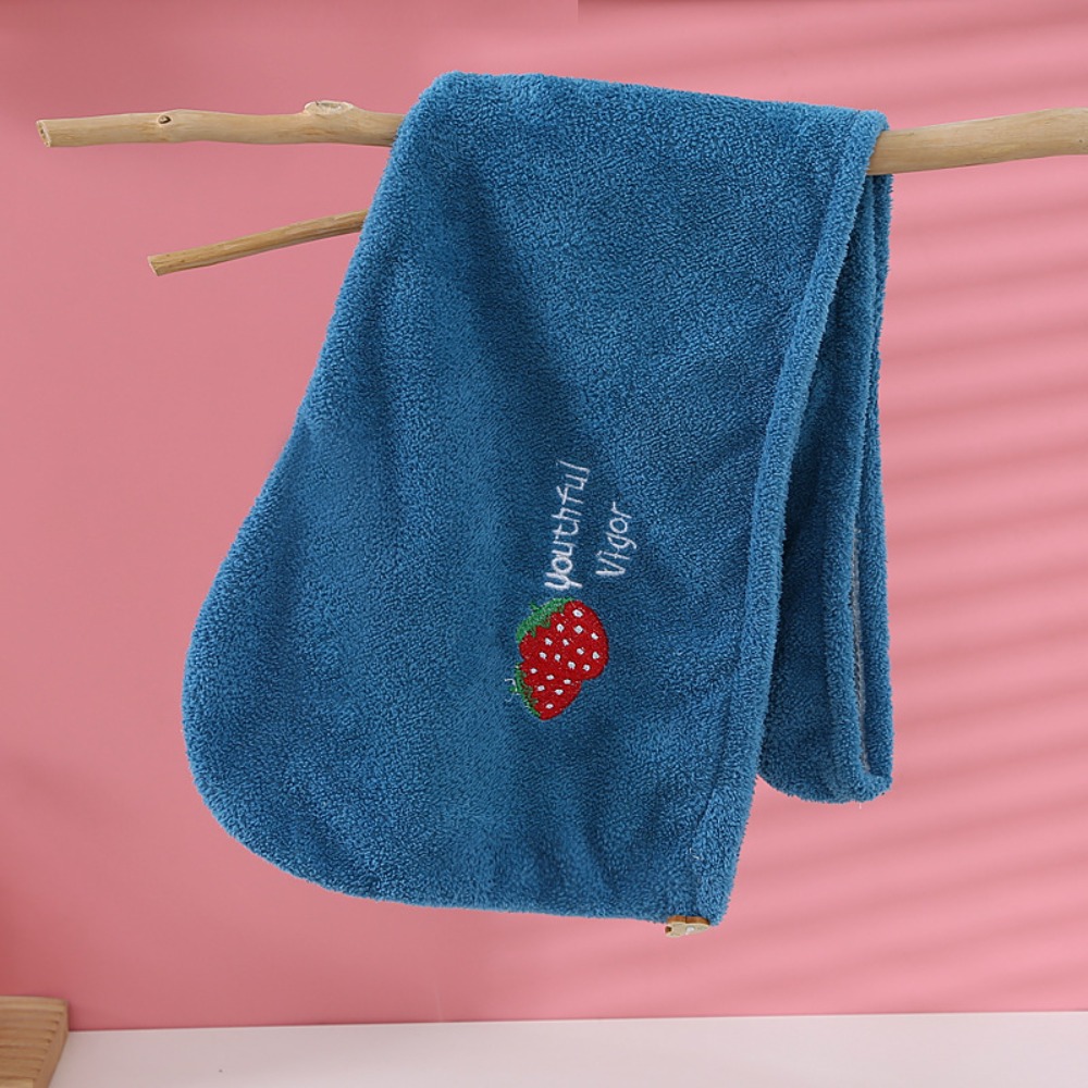 Embroidery Towel - Super Absorbent Quickly Dry Hair Hat
