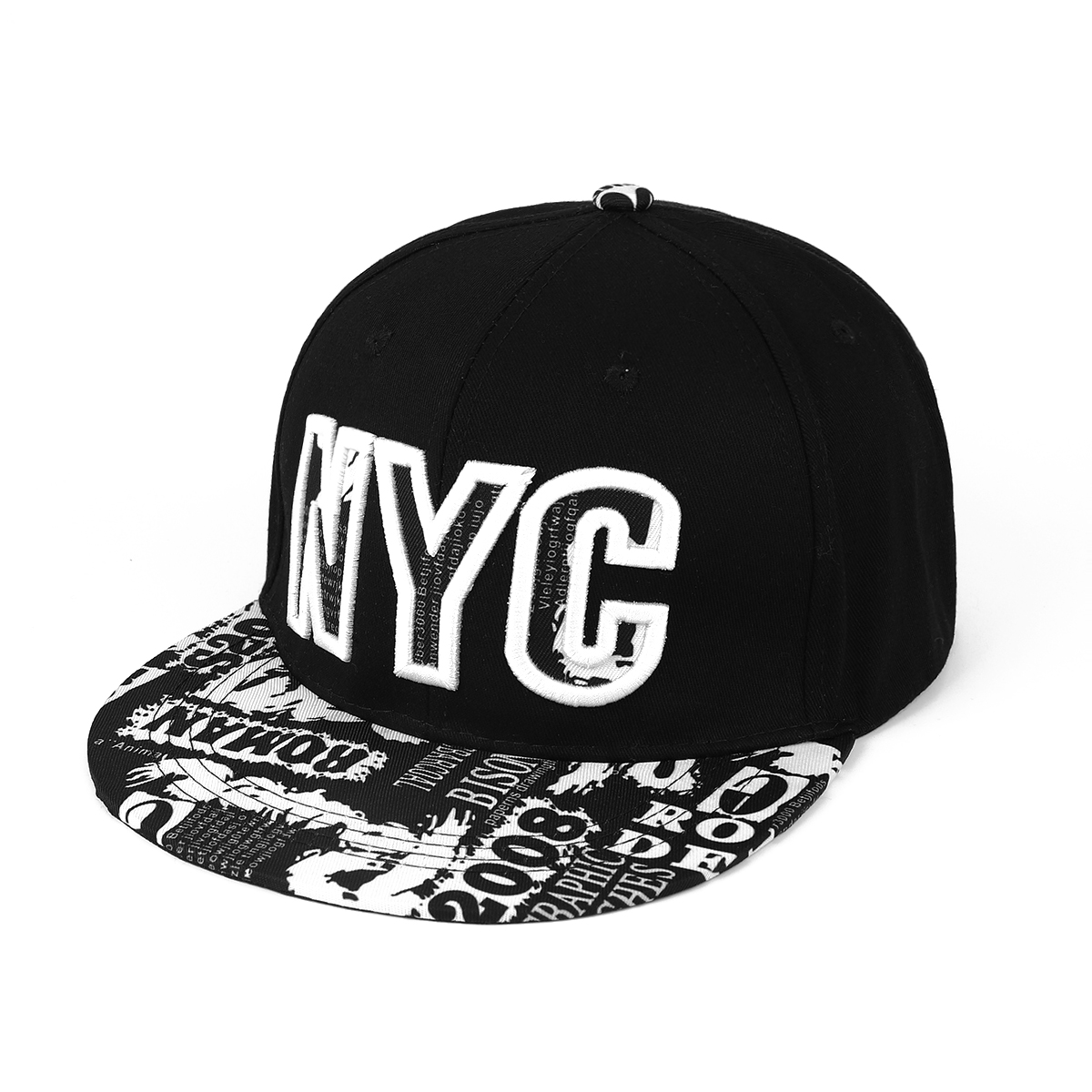 Embroidery Nyc - The European-style embroidery NYC multi-color brimmed