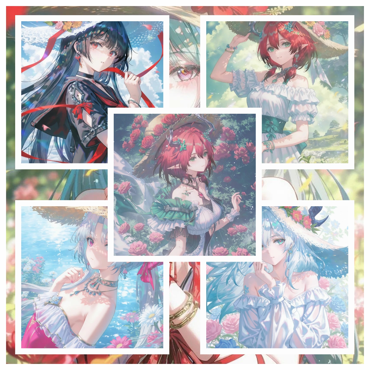Embroidery Cross Stitch Patterns - Wuthering Waves Diamond Printing Fantasy The