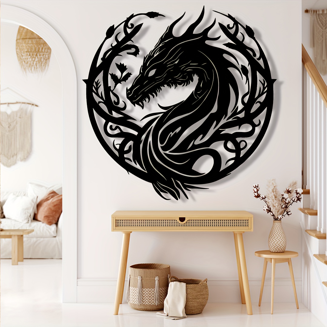Ancient Zodiac Dragon Wall Art - Embroidery Garden のレビューと価格