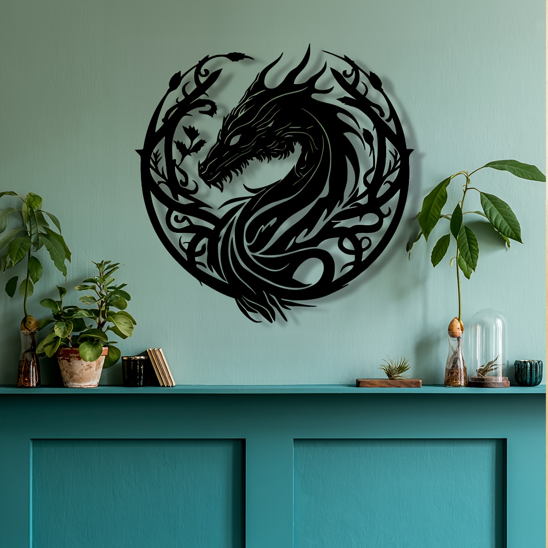 Ancient Zodiac Dragon Wall Art - Embroidery Garden のレビューと価格