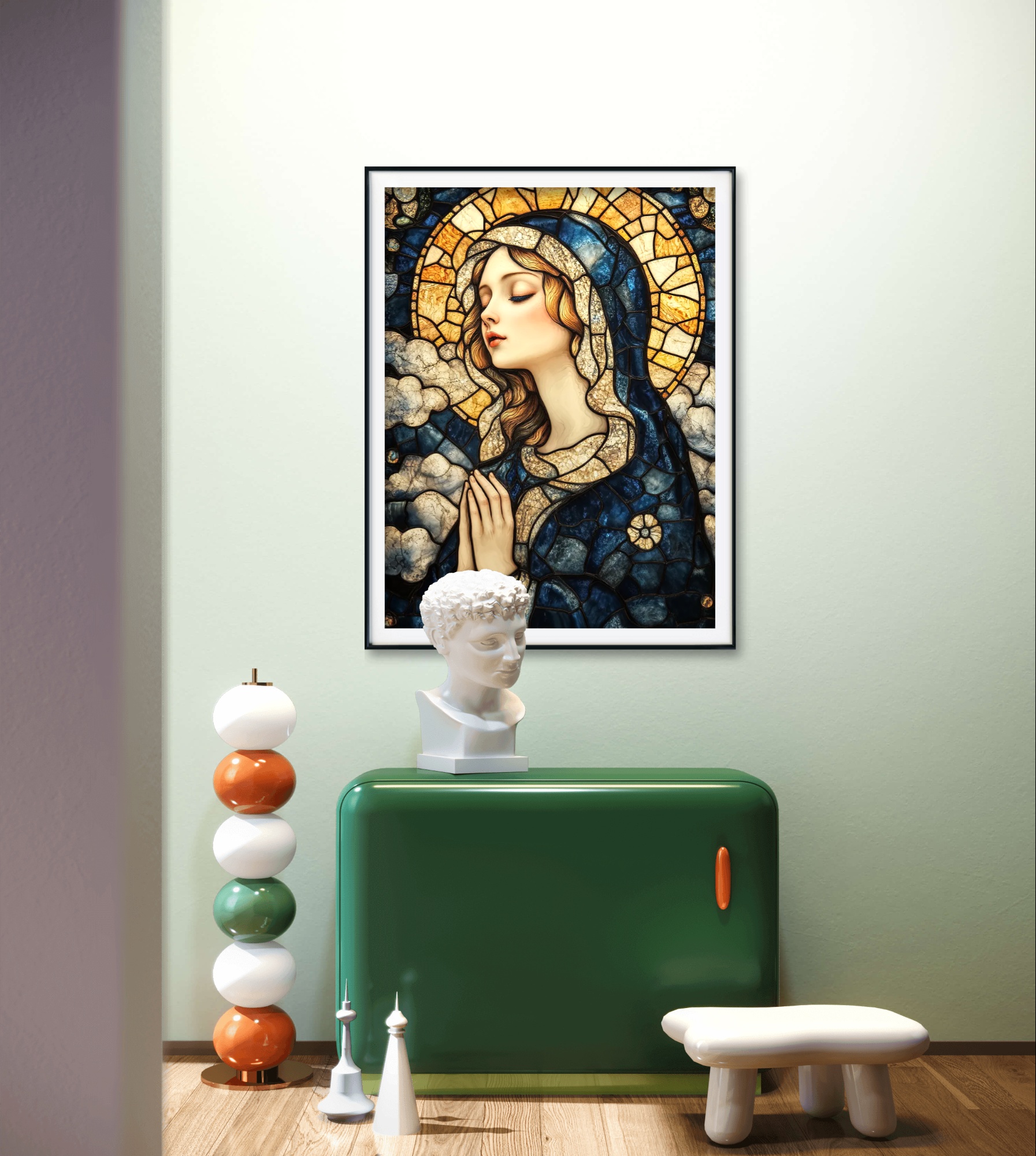 Virgin Mary Diy Diamond Painti - Embroidery Cream のレビューと価格