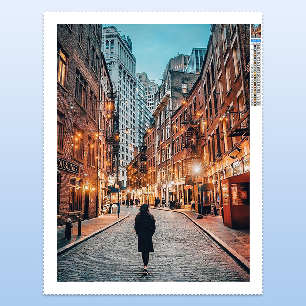 Stone Street NYC Cobblestone A - Embroidery Nyc のレビューと価格