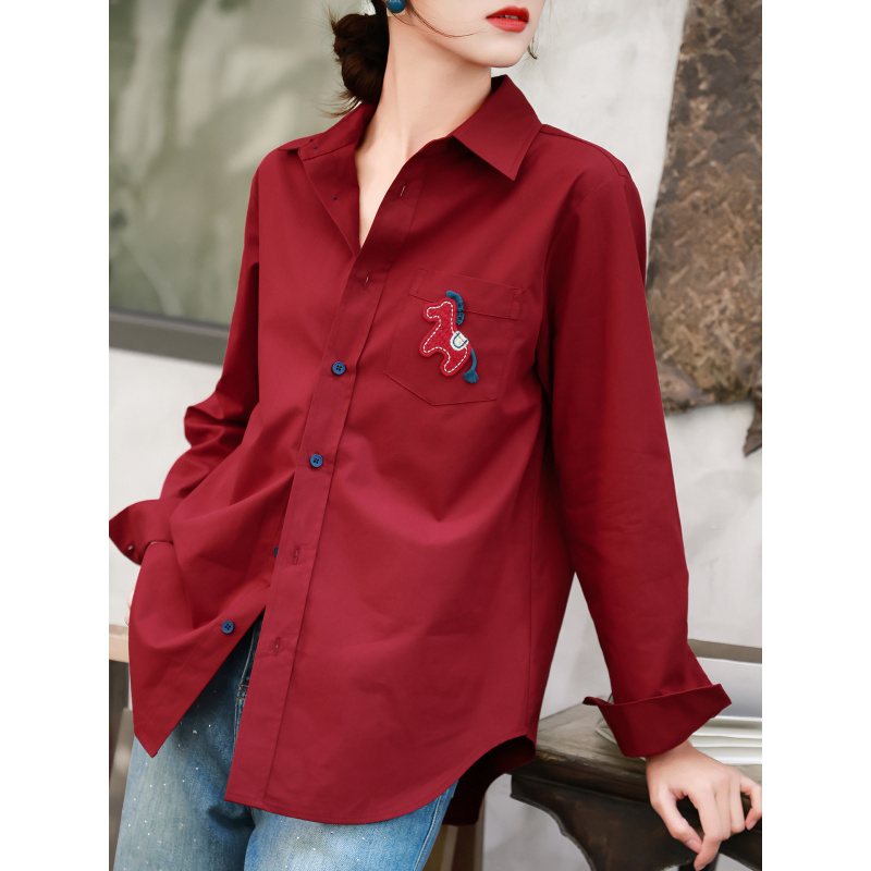 MEXCOCO 2026Spring new stylish - Embroidery Horse のレビューと価格