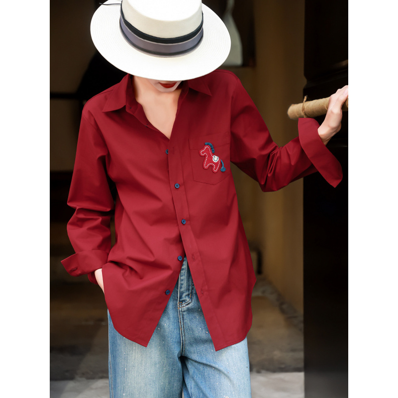 MEXCOCO 2026Spring new stylish - Embroidery Horse のレビューと価格