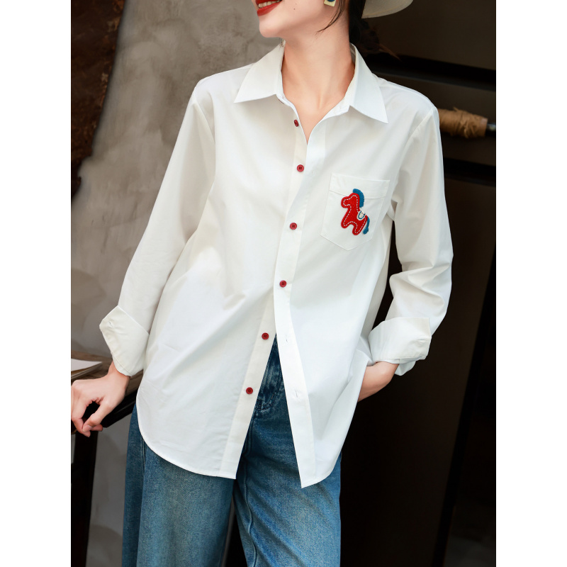 MEXCOCO 2026Spring new stylish - Embroidery Horse のレビューと価格