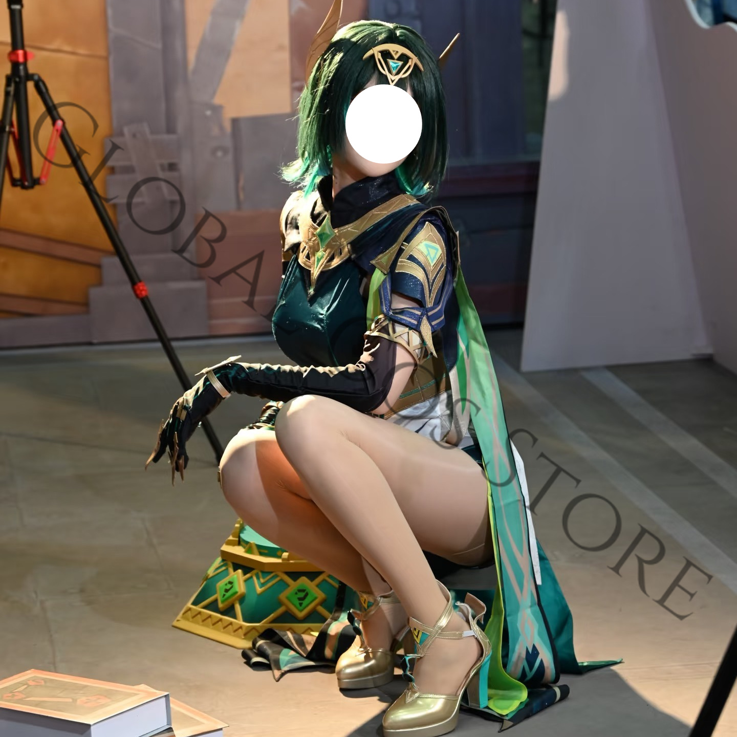 Nefer Cosplay Costume Full Set - Embroidery Knit のレビューと価格