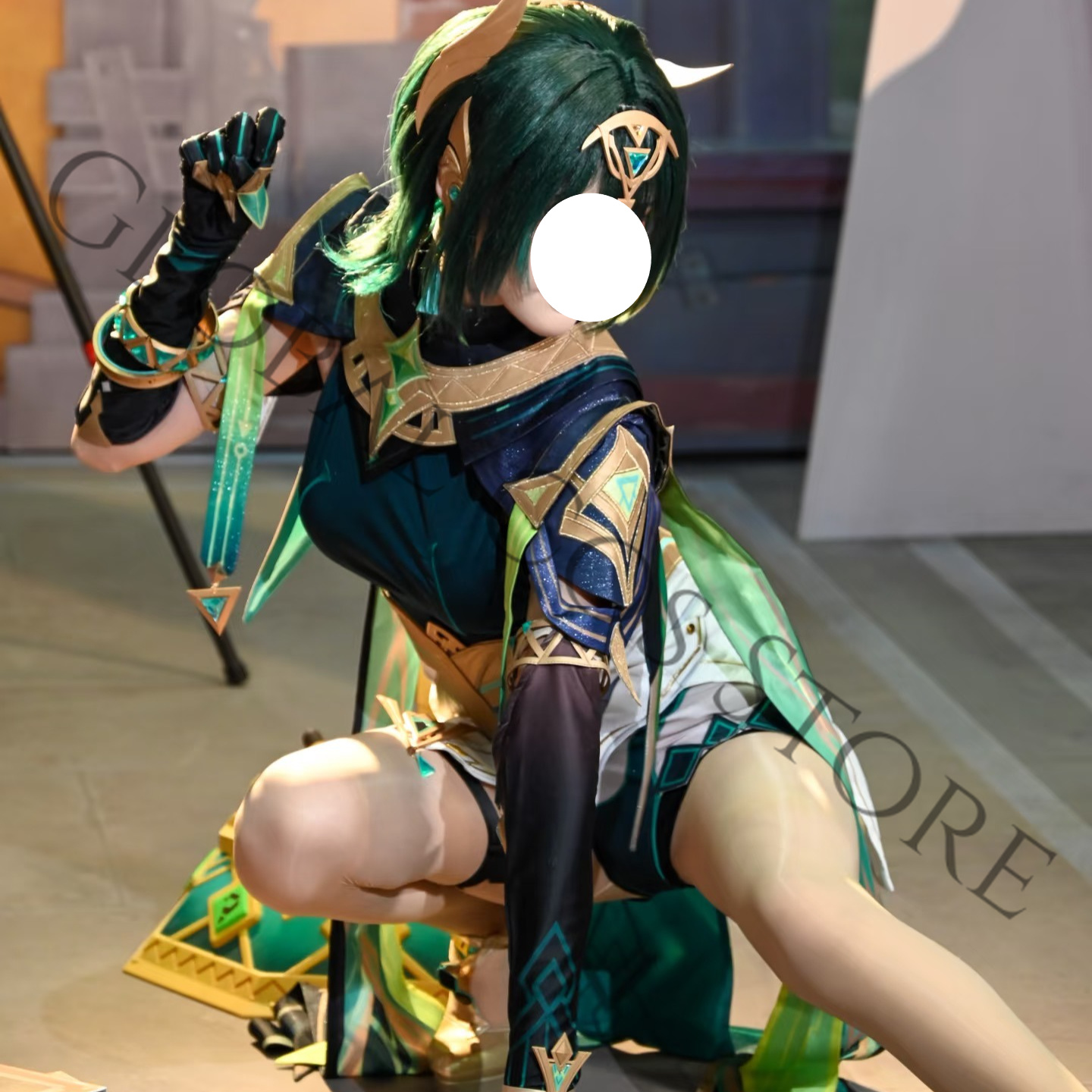 Nefer Cosplay Costume Full Set - Embroidery Knit のレビューと価格