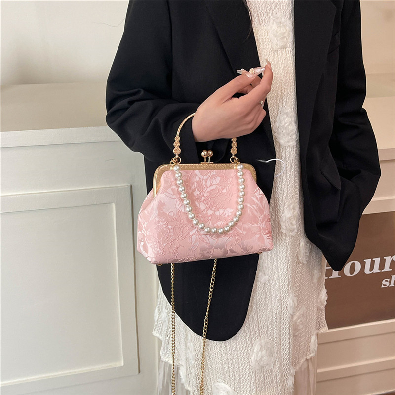 Vintage Classic Lace Bag pearl - Embroidery Frame のレビューと価格