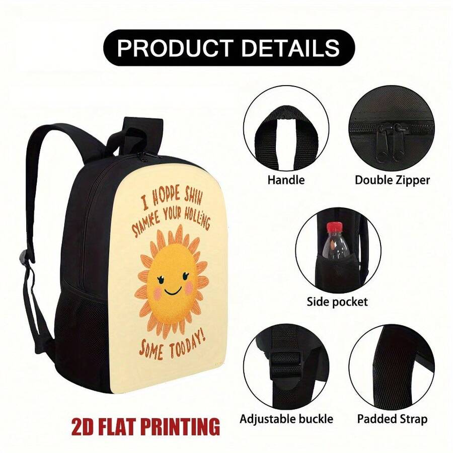 Fashion Sunshine Smiling Face  - Embroidery Letter のレビューと価格