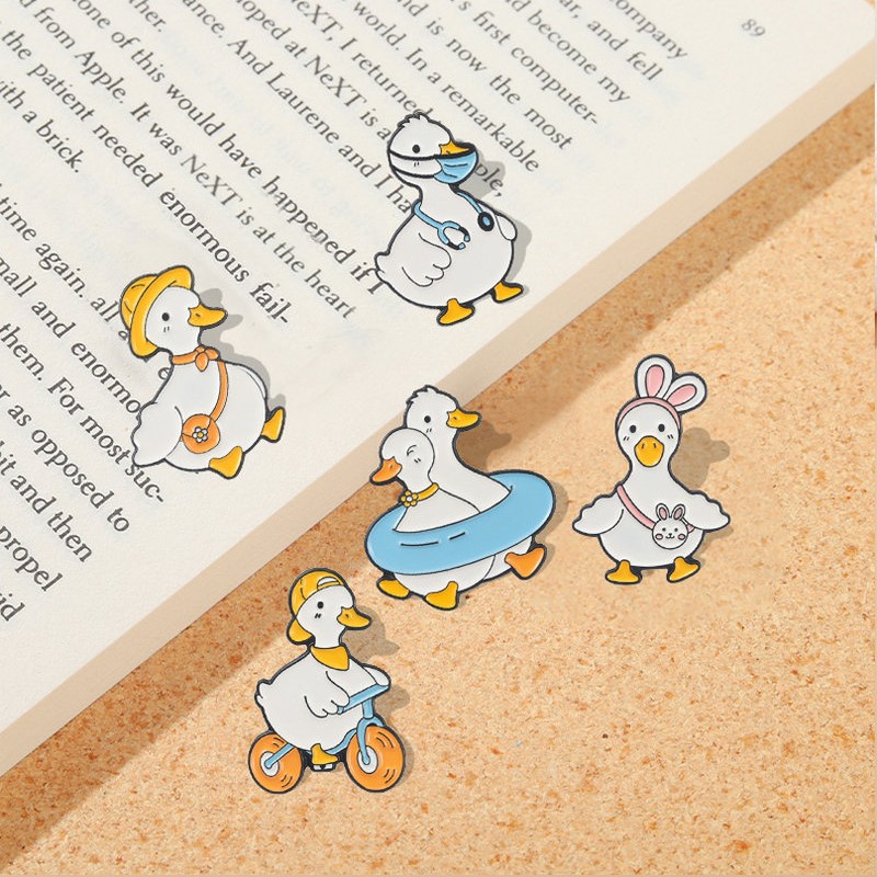 Pin Custom Goose Duck Shopping - Embroidery Love のレビューと価格