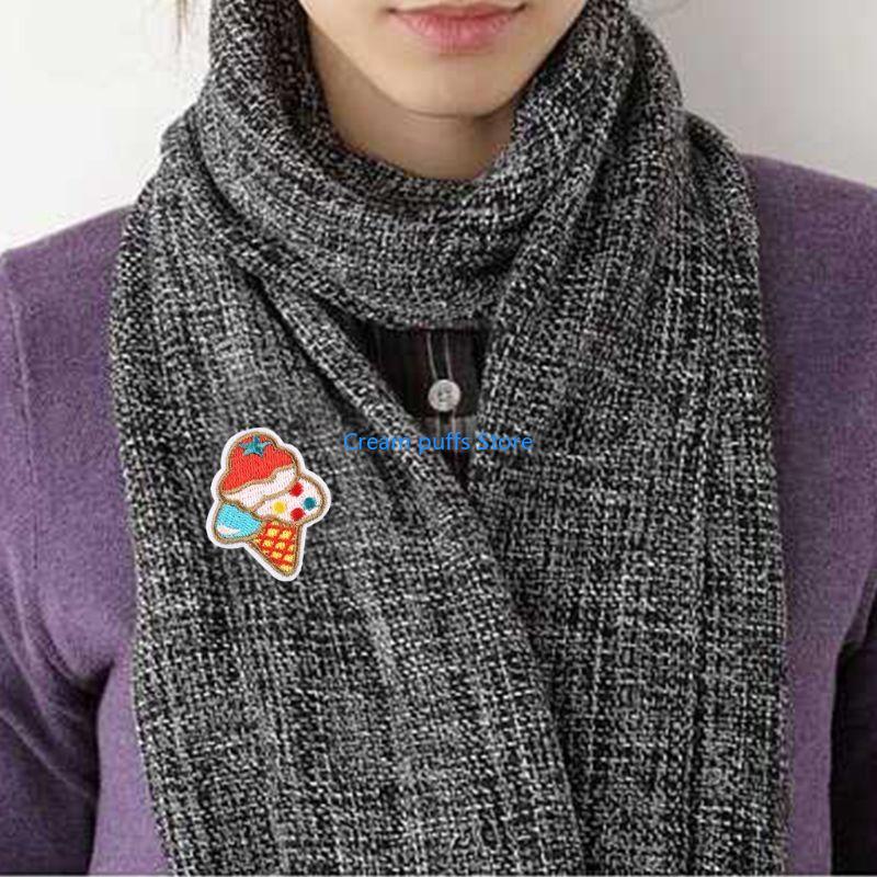 50LE 20Pcs Cartoon Lollipop Ic - Embroidery Cream のレビューと価格