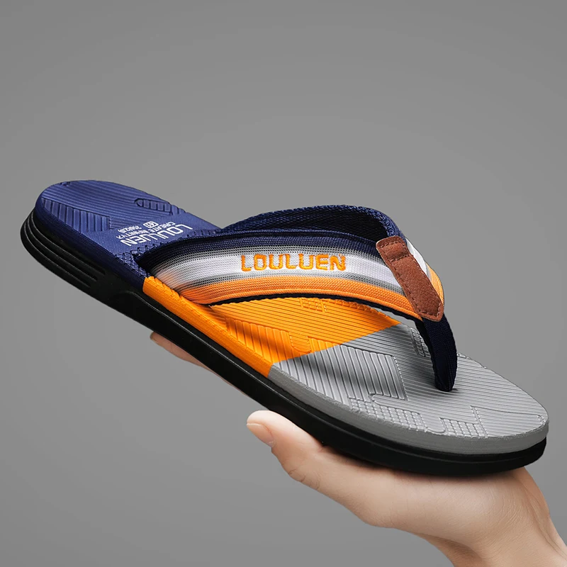 2026 Summer Men Flip Flops Sum - Embroidery Garments のレビューと価格