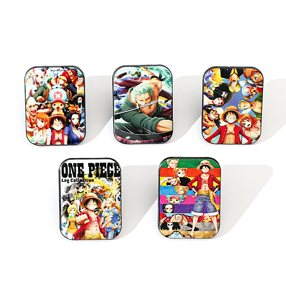 5 Pcs Creative Anime Brooch Un - Embroidery Textile のレビューと価格