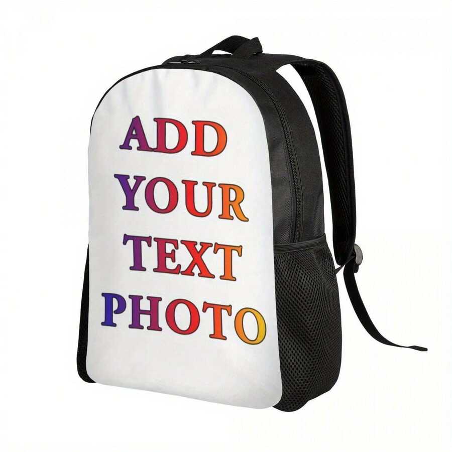 Customizable Photo Backpack Fo - Embroidery Letter のレビューと価格
