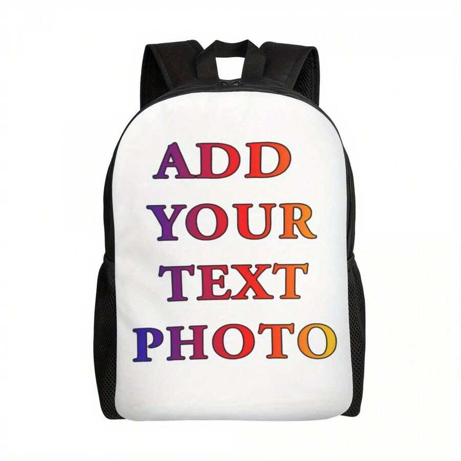 Customizable Photo Backpack Fo - Embroidery Letter のレビューと価格