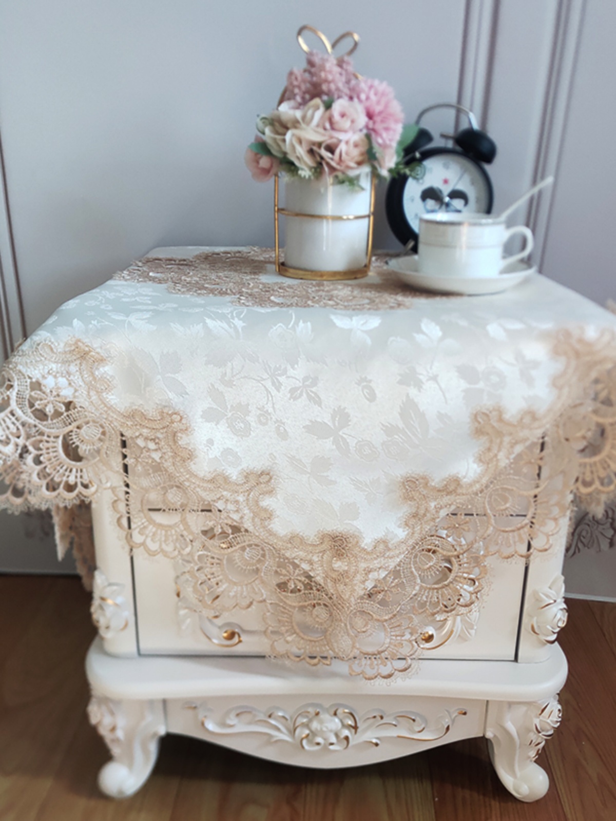 European Sle Bede Table Cover  - Embroidery Towel のレビューと価格