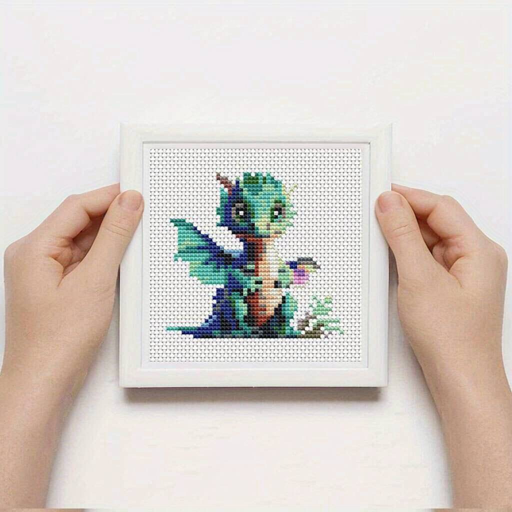 12Pcs Dragon Cross Stitch 11CT - Embroidery X Stitch のレビューと価格