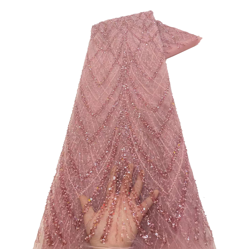 Luxury African Sequins Beaded  - Embroidery Jersey のレビューと価格