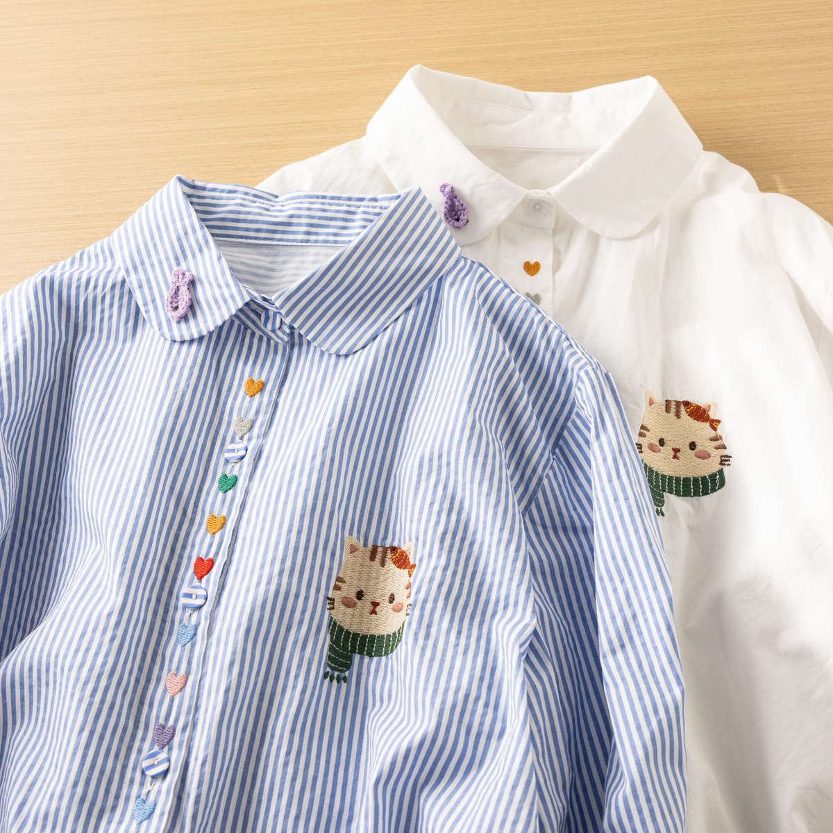 Japanese Sweet Mori Girl Strip - Embroidery Love のレビューと価格