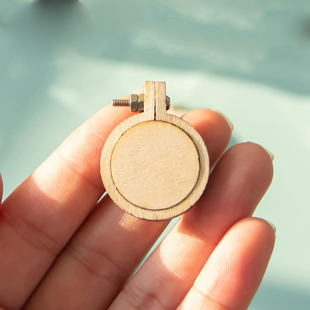 10Pcs/Set Wooden Mini Embroide - Embroidery X Stitch のレビューと価格
