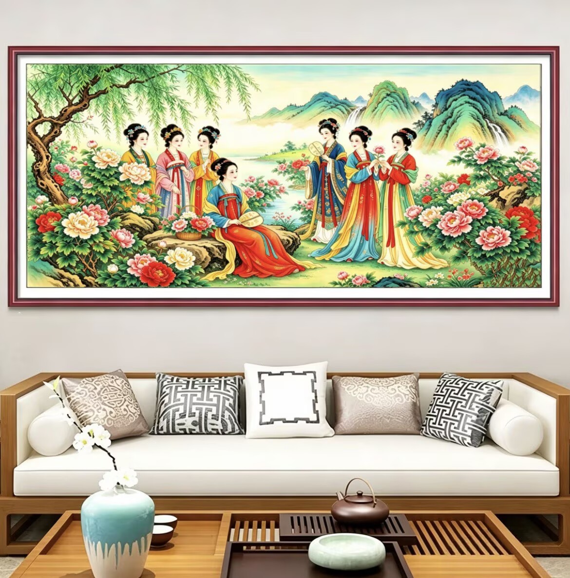 9CT 11CT 14CT Spring Garden An - Embroidery X Stitch のレビューと価格