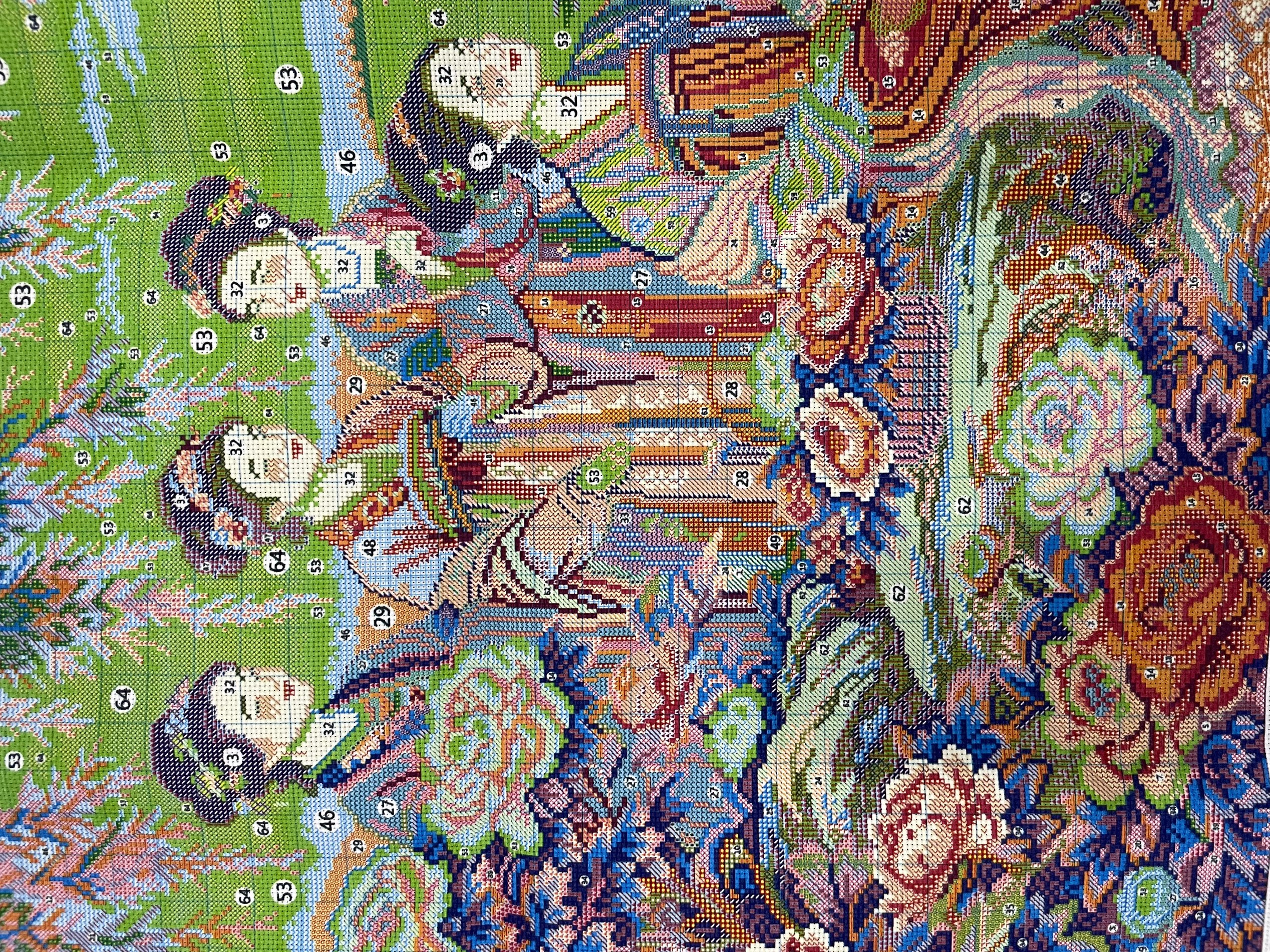 9CT 11CT 14CT Spring Garden An - Embroidery X Stitch のレビューと価格