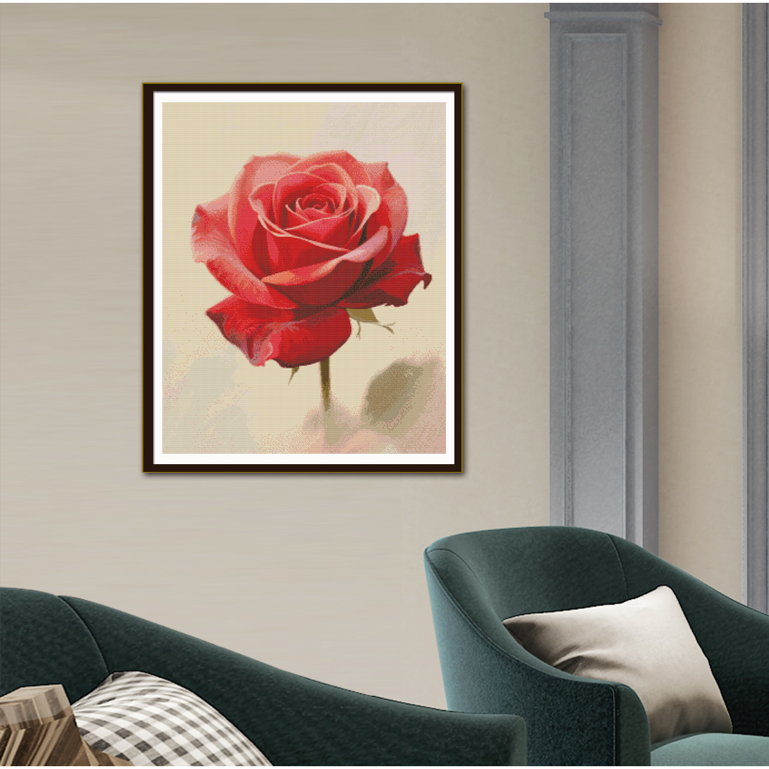 A Cross-Stitch Pattern of a Bl - Embroidery Cross Stitch Patterns のレビューと価格