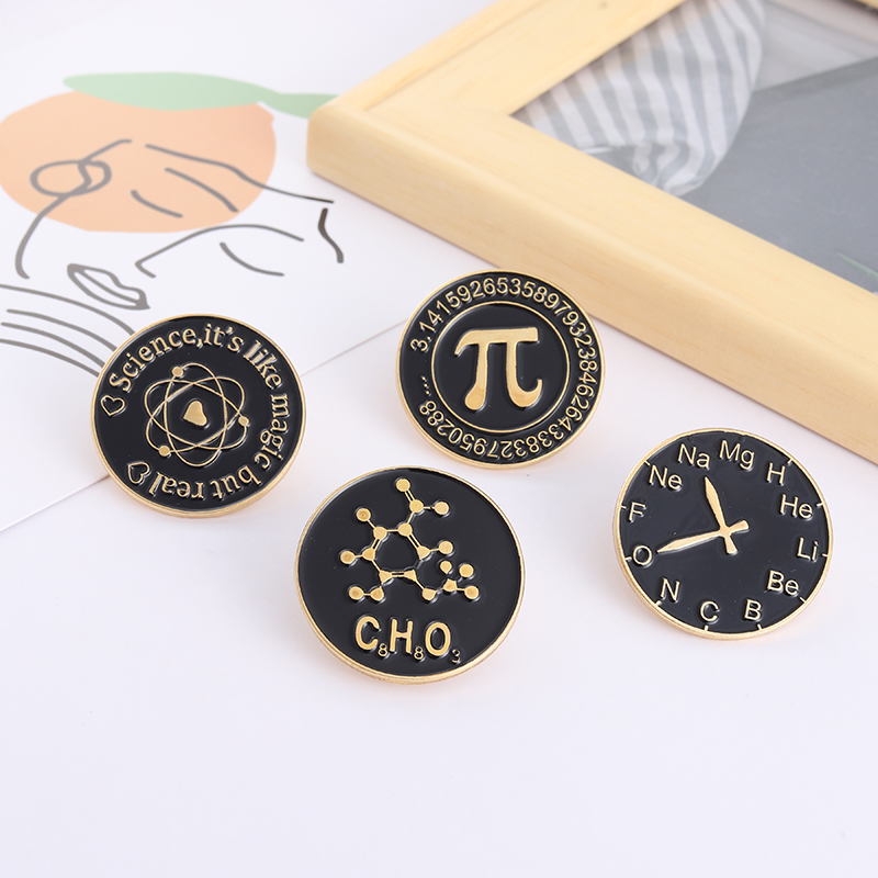 Creative Math Enamel Brooches  - Embroidery Love のレビューと価格