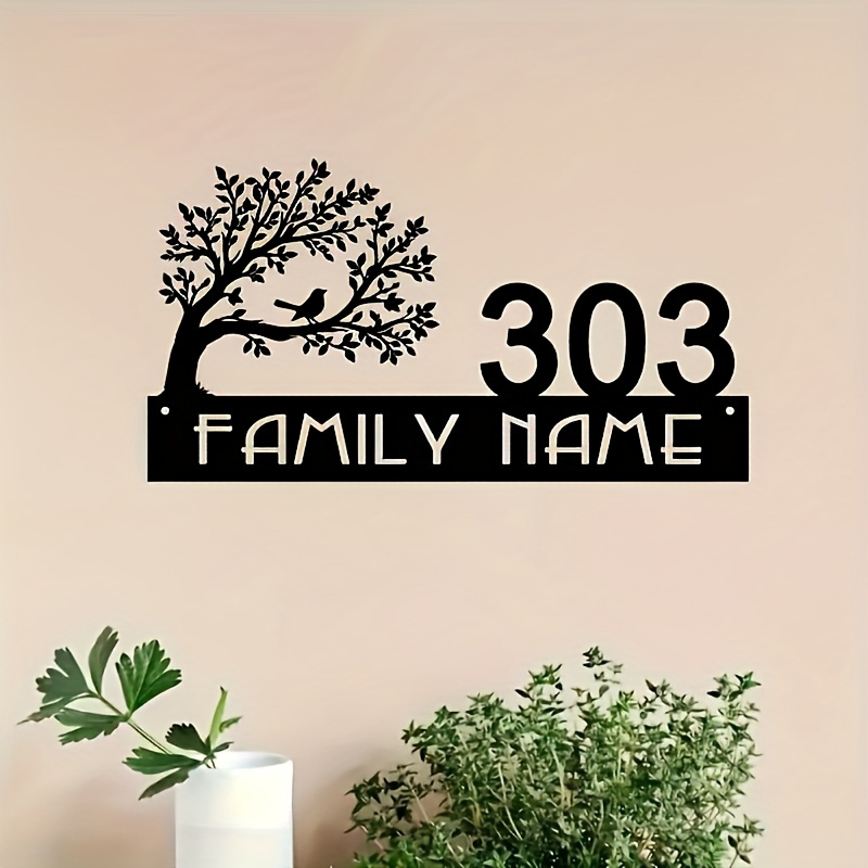 Custom Metal Address Sign with - Embroidery Garden のレビューと価格
