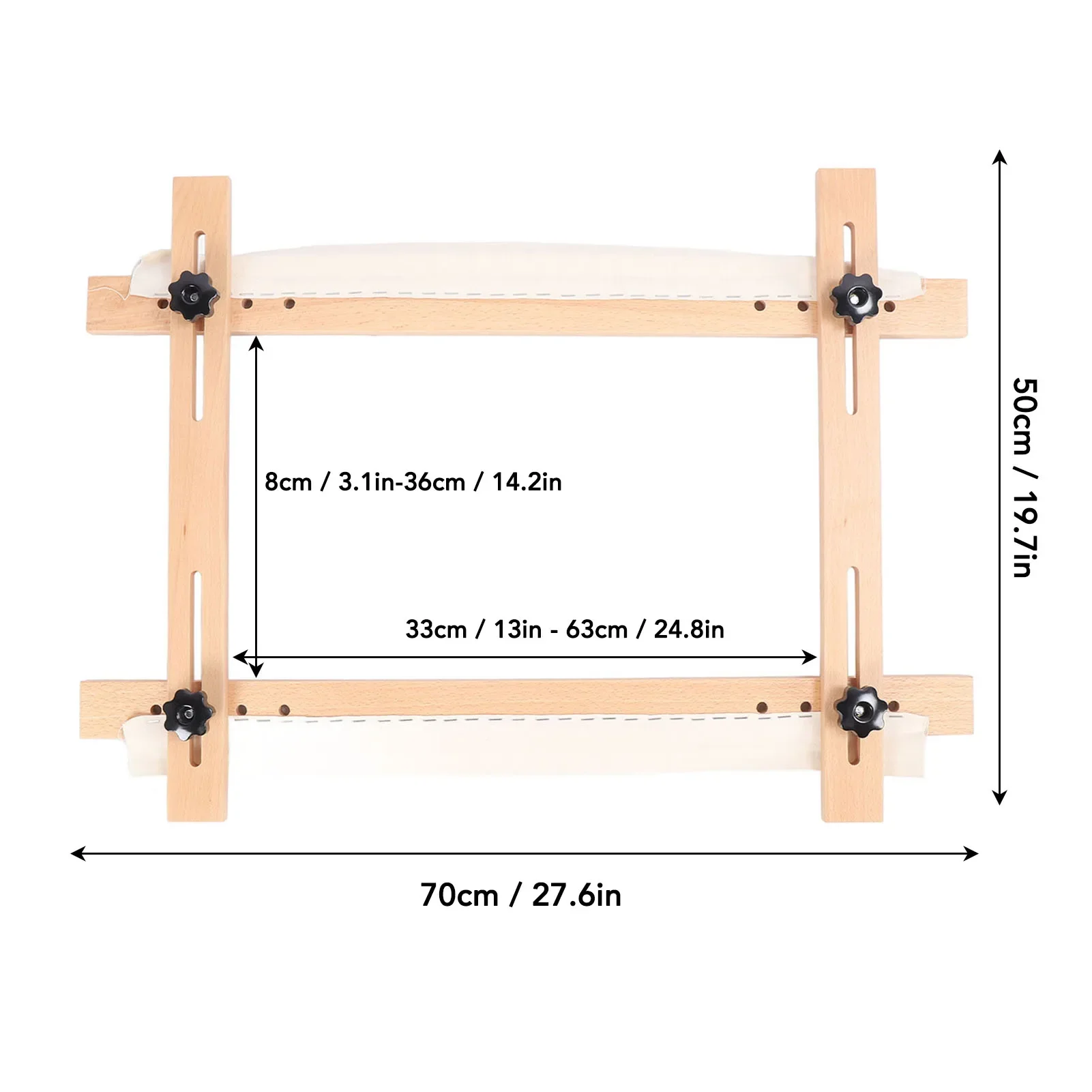 Needlepoint Stretcher Frame Re - Embroidery Frame のレビューと価格