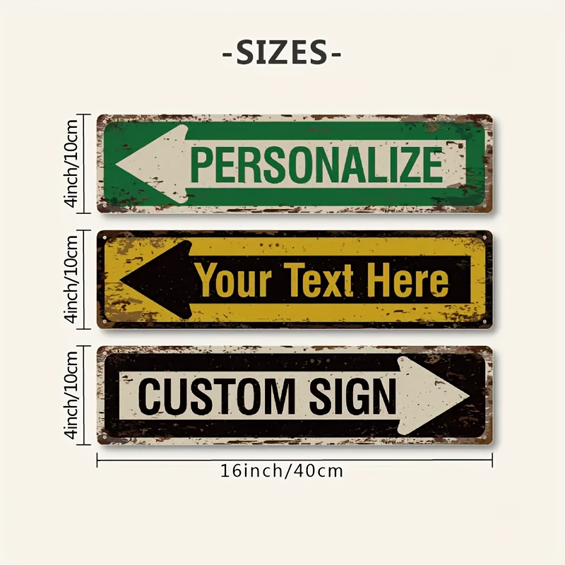 1PC Vintage Metal Tin Sign Str - Embroidery Garden のレビューと価格