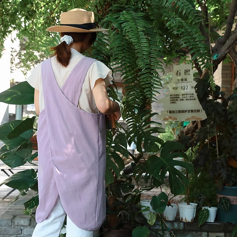 Summer Pure Cotton Embroidery  - Embroidery Apron のレビューと価格