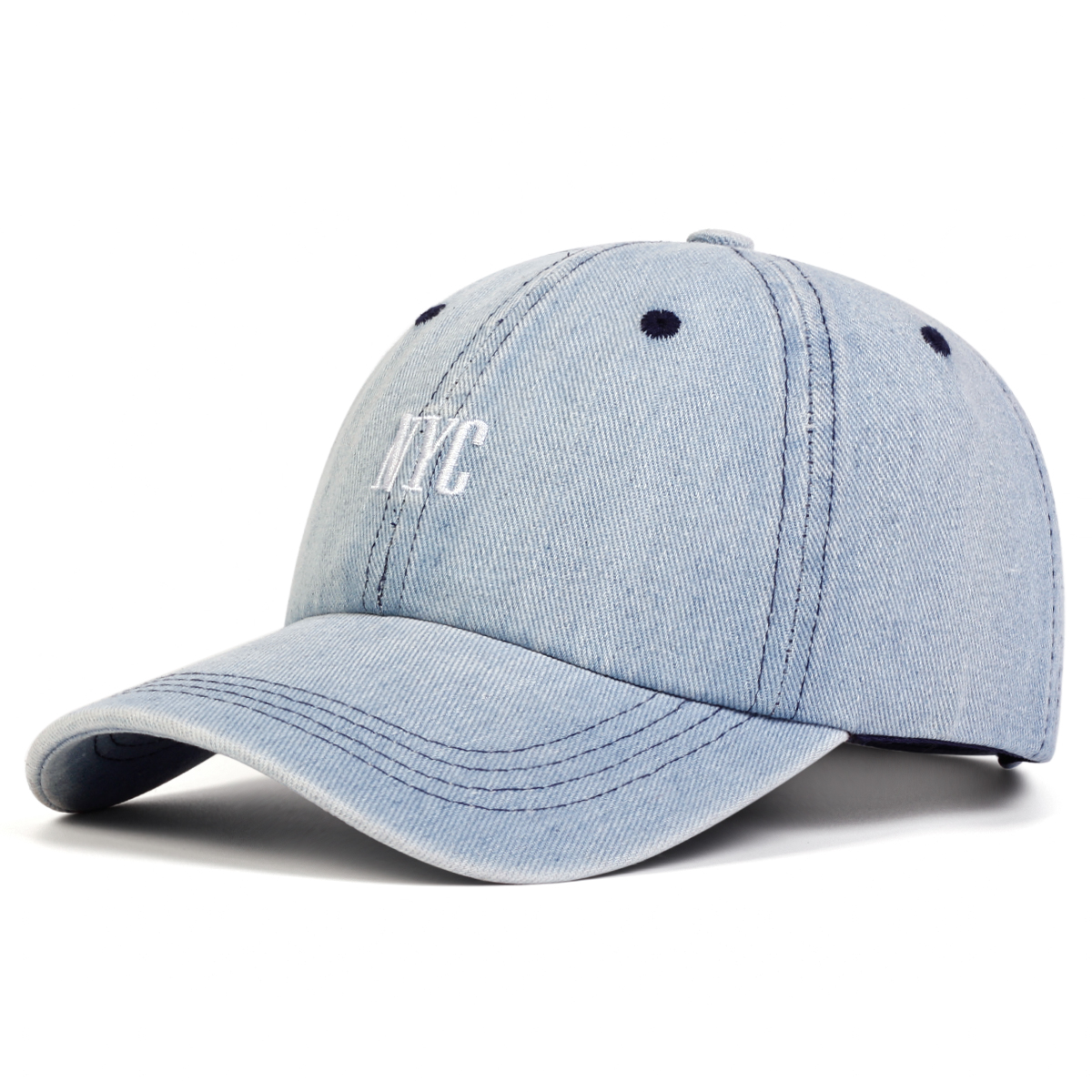 Unisex NYC Embroidery Denim Ba - Embroidery Nyc のレビューと価格