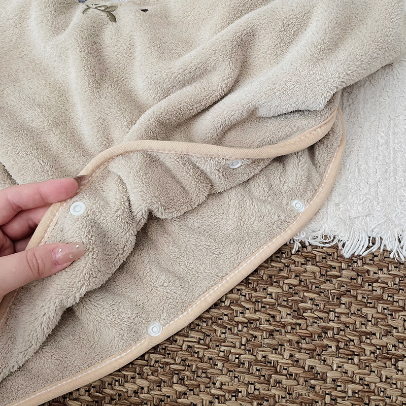 Children's Coral Fleece Cloaks - Embroidery Towel のレビューと価格