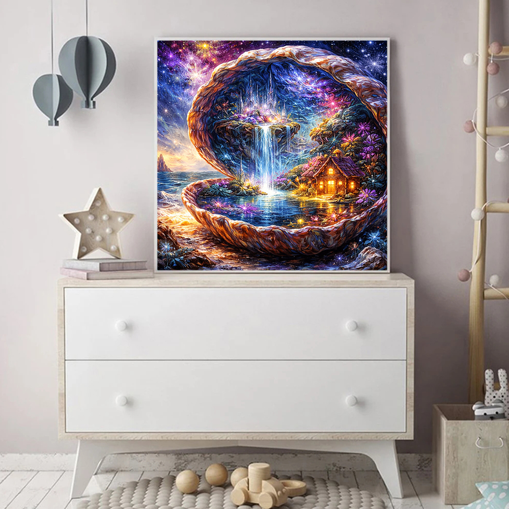 EverShine Diamond Mosaic Shell - Embroidery Cross Stitch Patterns のレビューと価格