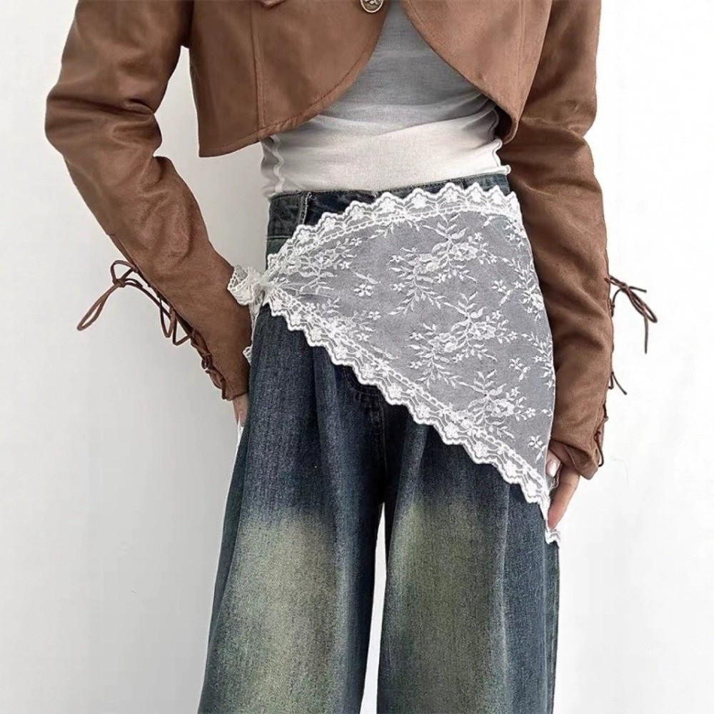 Harajuku Y2K Triangle Apron Em - Embroidery Apron のレビューと価格