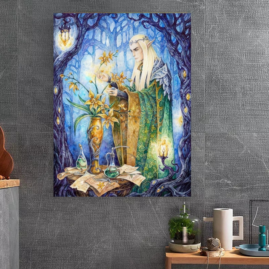 For The Lord of the Rings Diam - Embroidery Cream のレビューと価格