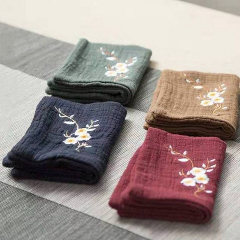 Practical Cotton Tea Cloth Lig - Embroidery Towel のレビューと価格