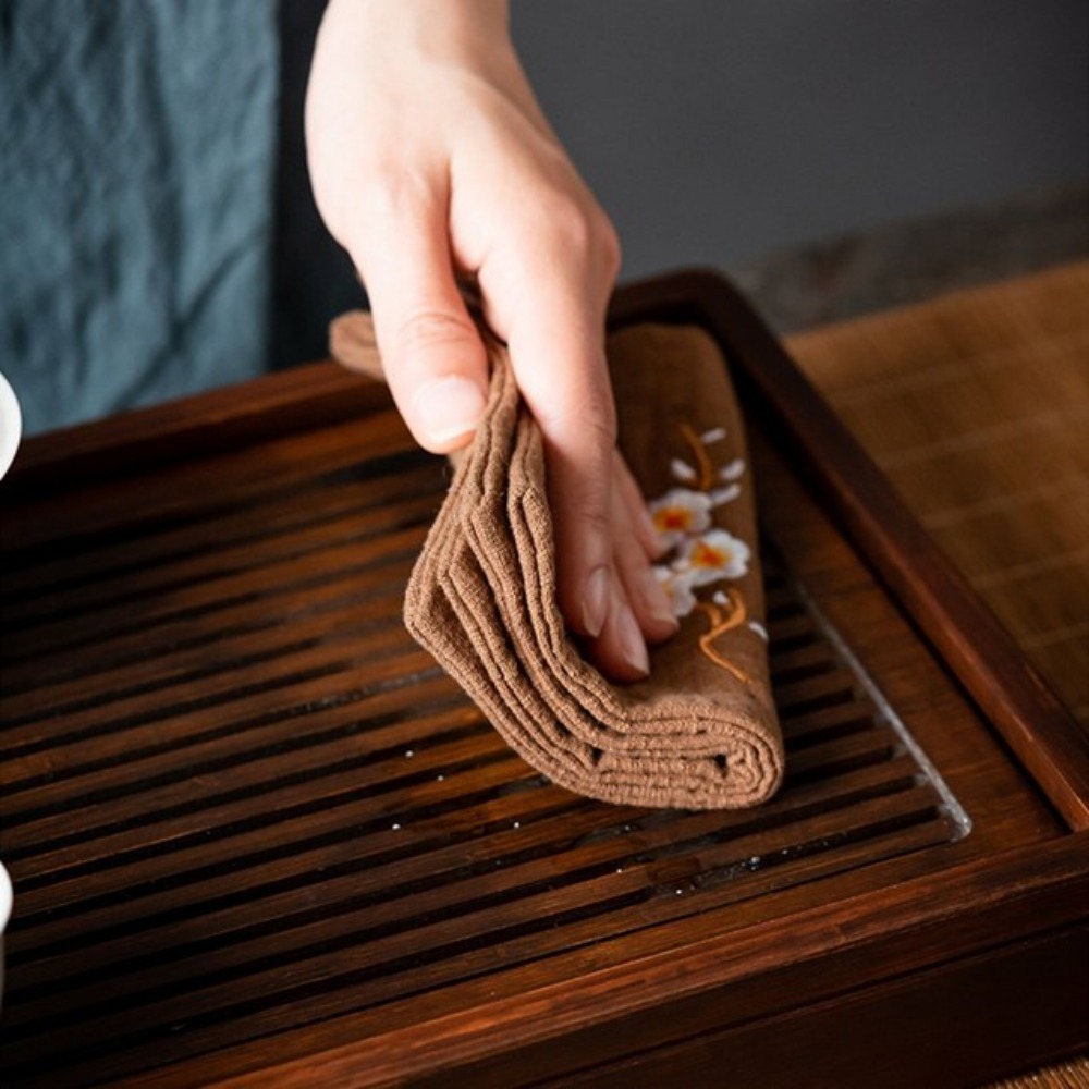 Practical Cotton Tea Cloth Lig - Embroidery Towel のレビューと価格