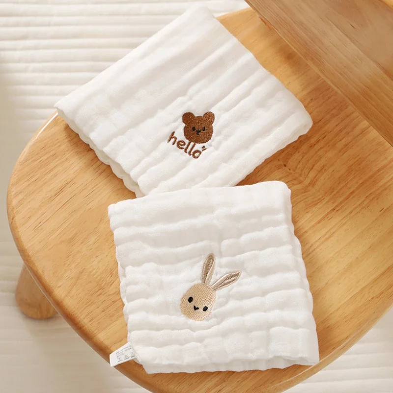Baby Saliva Towels 6 Layer Cot - Embroidery Towel のレビューと価格