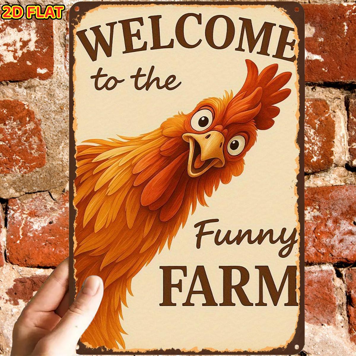 Farm Humor! Vintage Chicken Al - Embroidery Garden のレビューと価格