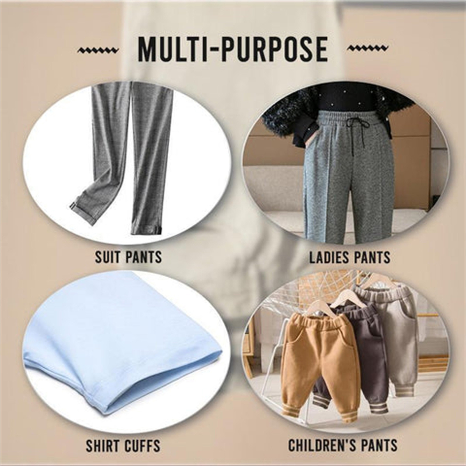 Pants Edge Shorten Self-Adhesi - Embroidery Cream のレビューと価格