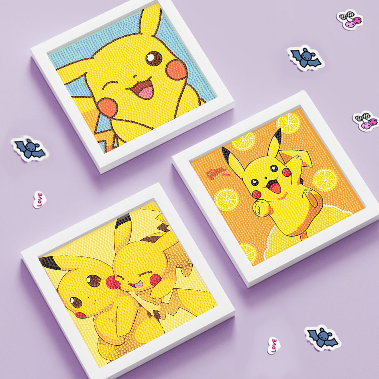 Keeppley&Pokemon Crystal Diamo - Embroidery Frame のレビューと価格