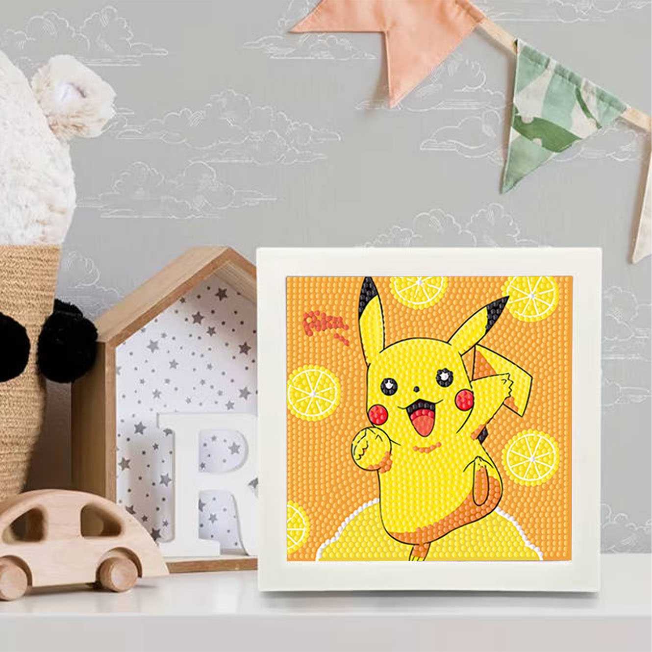 Keeppley&Pokemon Crystal Diamo - Embroidery Frame のレビューと価格