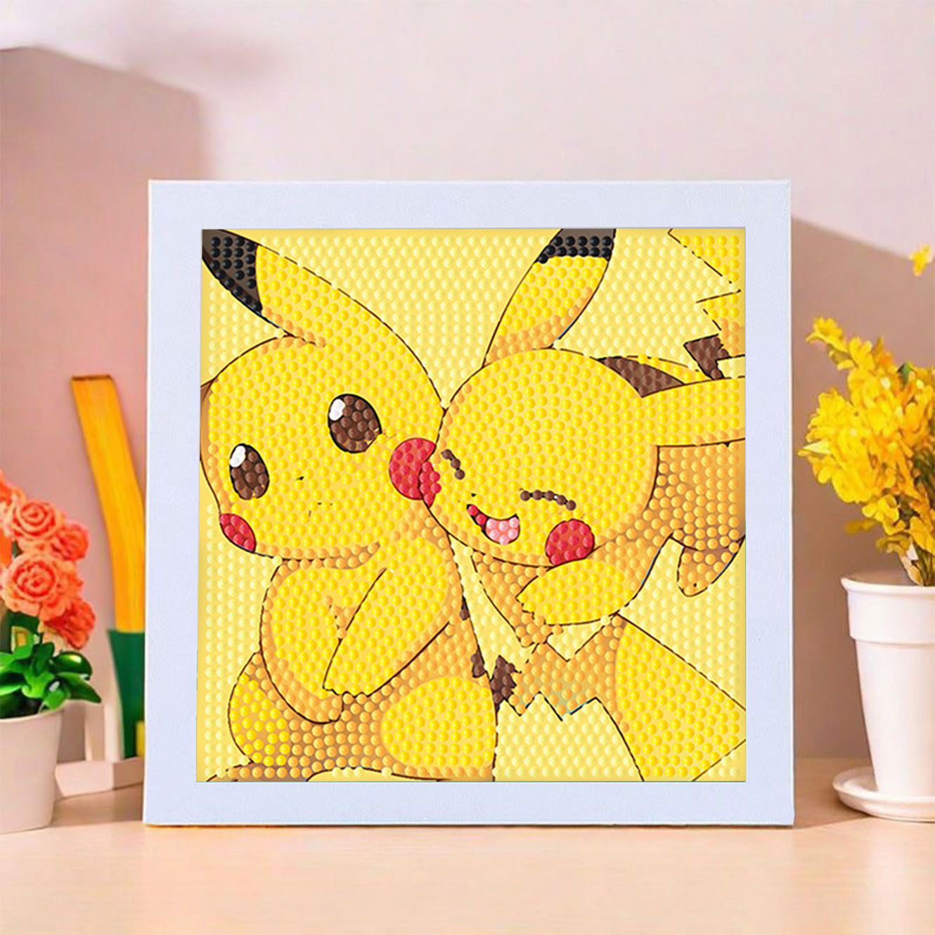 Keeppley&Pokemon Crystal Diamo - Embroidery Frame のレビューと価格