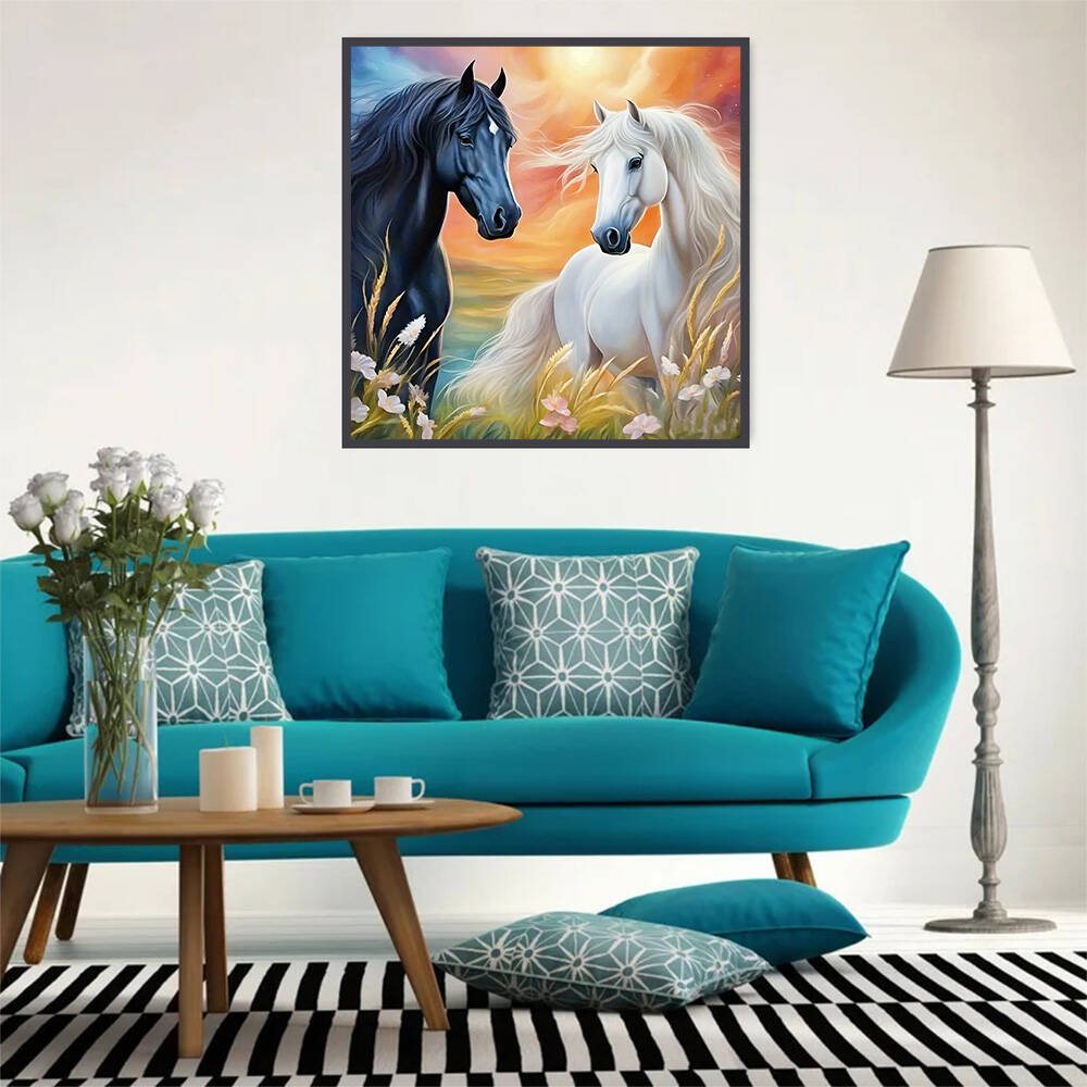 HUACAN New Collection Diamond  - Embroidery Horse のレビューと価格