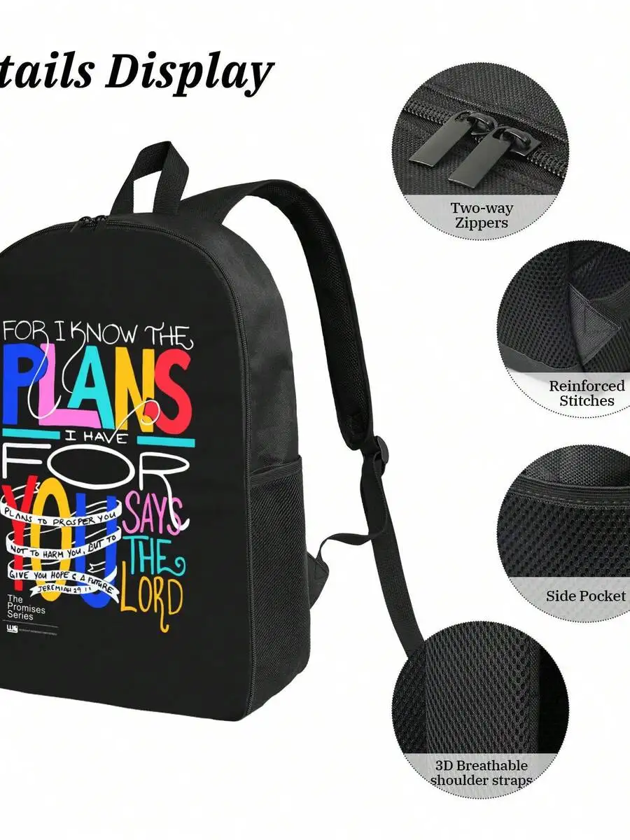 Waterproof Laptop Backpack Lar - Embroidery Letter のレビューと価格
